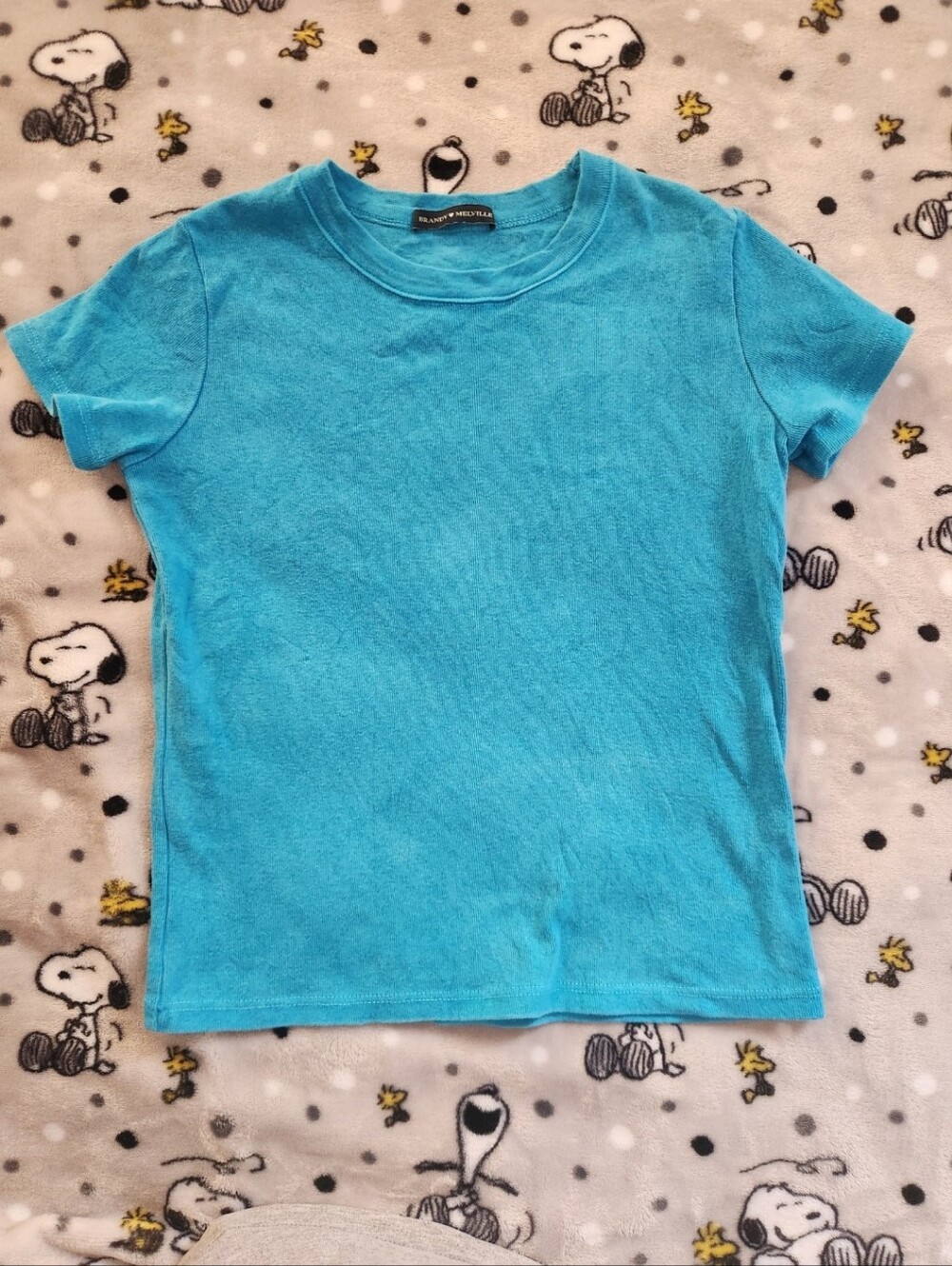 Brandy Melville Cropped Tee - Dyed